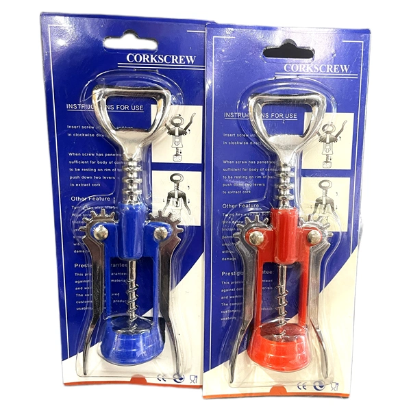 DESFACATOR VIN TIRBUSON METAL CORKSCREW 72 BUC SET
