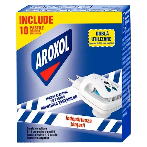 APARAT ELECTRIC 10PASTILE IMPOTRIVA TANTARILOR AROXOL 12BAX