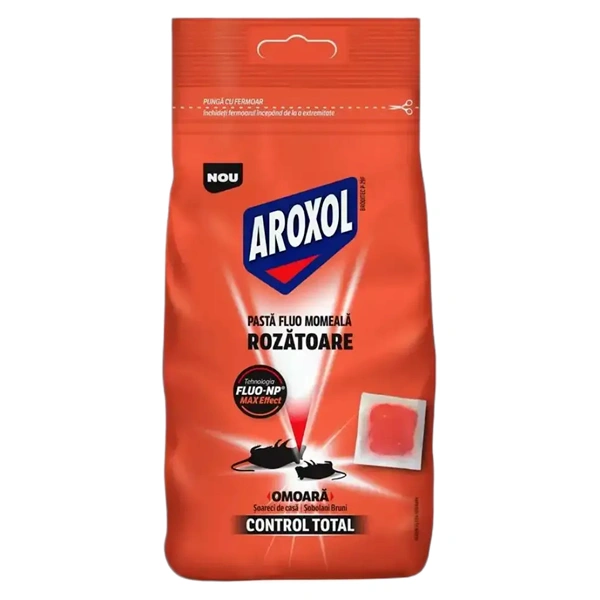 PASTA FLUO MOMEALA RODENTICIDA 14BAX AROXOL 150 GR