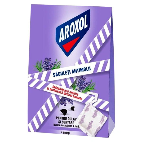SACULETI ANTIMOLII AROXOL 4BUC 12BAX