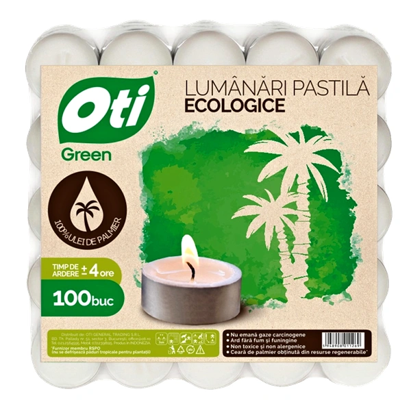 LUMANARI PASTILE OTI 100 BUC SET 10 SET BAX