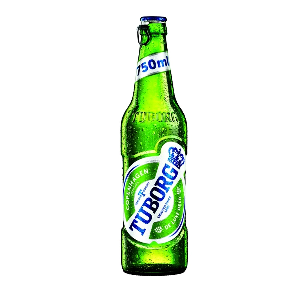 Bere Tuborg 750 ml sticlă65:130