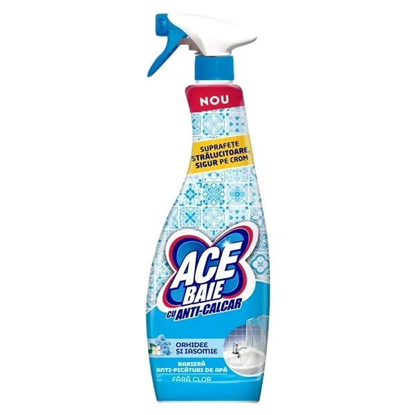 SPRAY BAIE ANTICALCAR ORHIDEE SI IASOMIE ACE 650 ML
