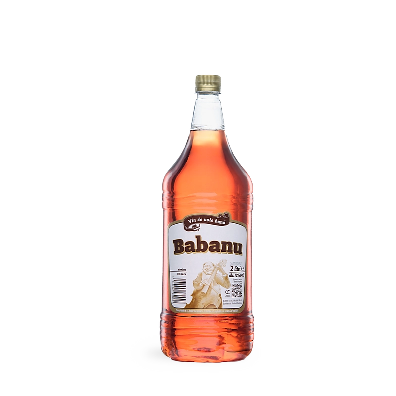 Vin Babanu Rose Demisec 2 Litri