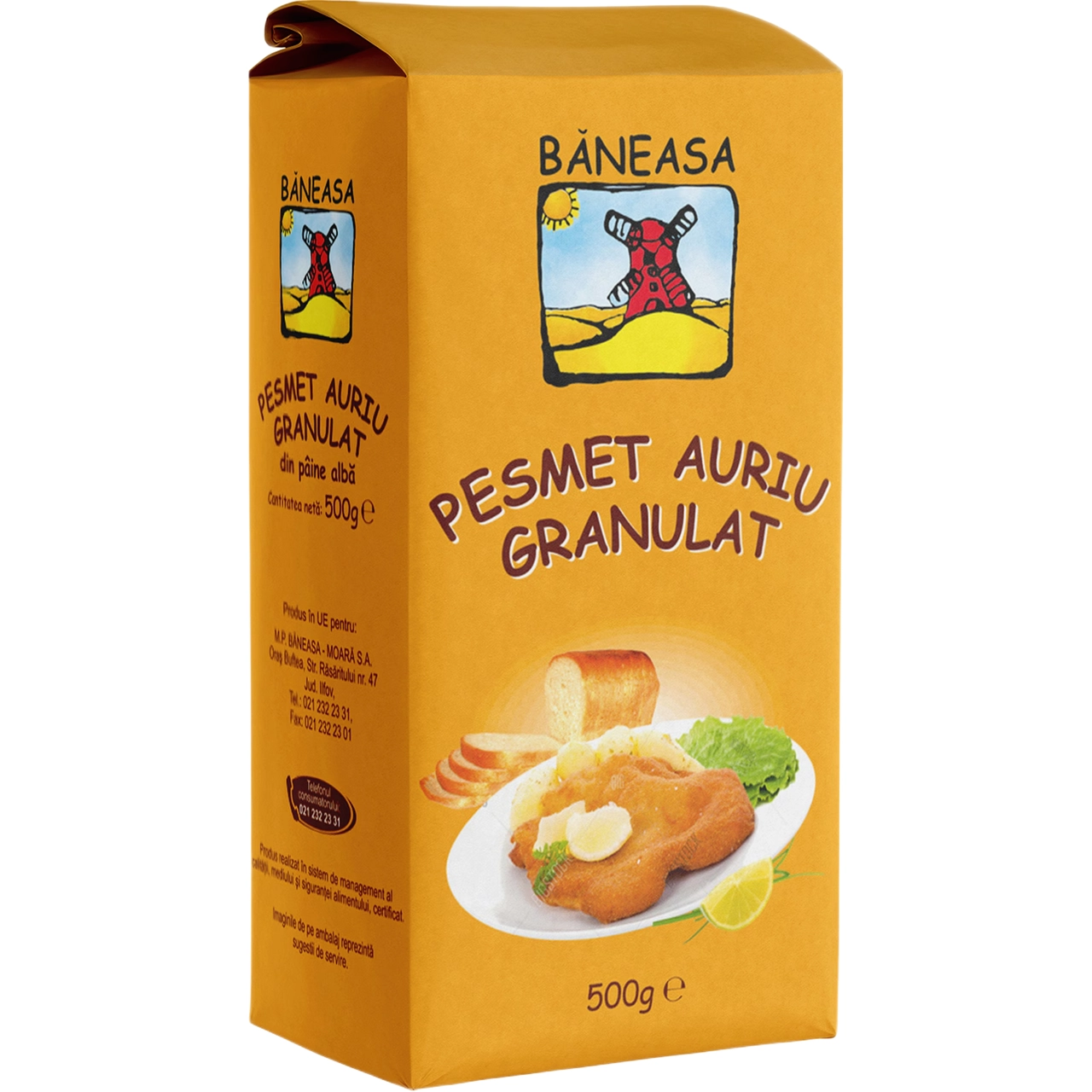 PESMET AURIU GRANULAT BANEASA 500 GR