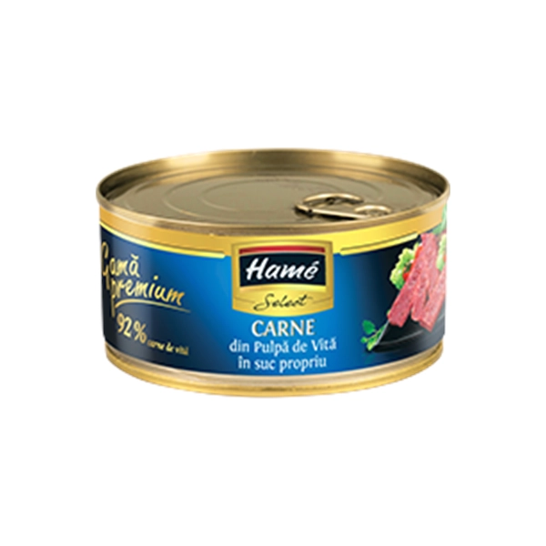 CARNE DIN PULPA DE VITA HAME 300 GR