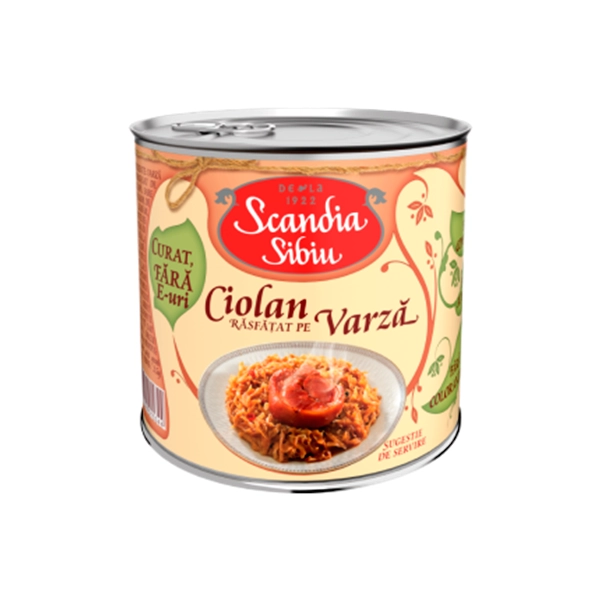 CIOLAN RASFATAT PE VARZA SCANDIA SIBIU 400 GR