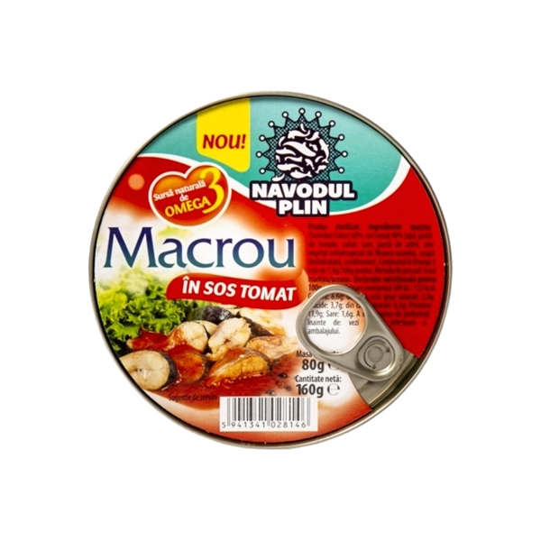 MACROU SOS TOMAT NAVODUL 160 GR