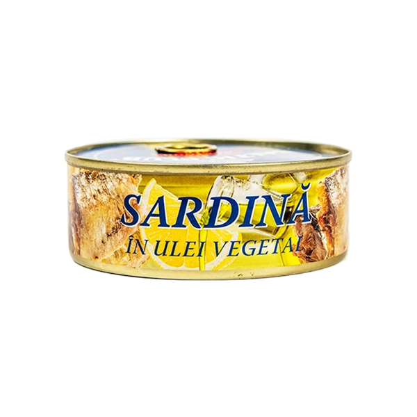 SARDINE ÎN ULEI BALTIC CLUB DARINNE 240 GR