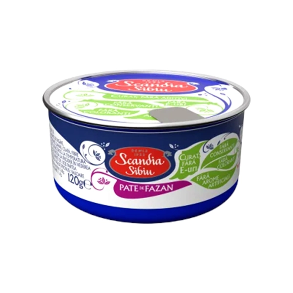 PATE DE FAZAN SCANDIA SIBIU 120 GR