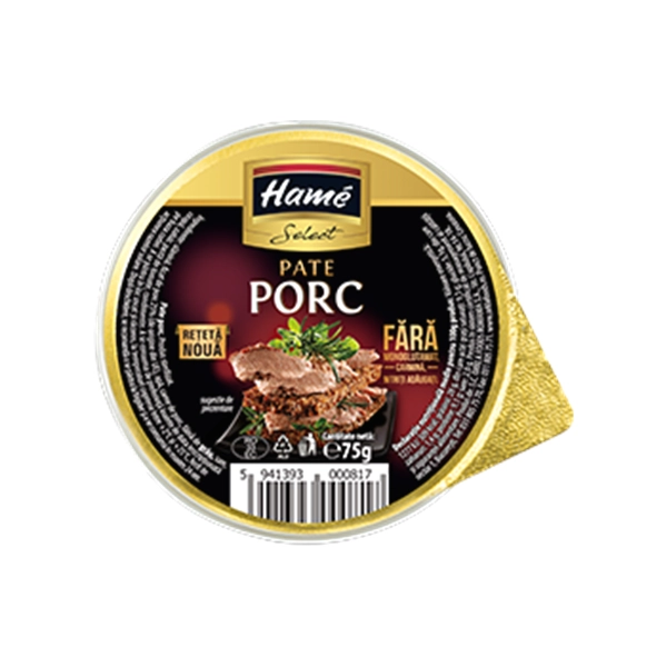 PATE DE PORC HAME 75 GR