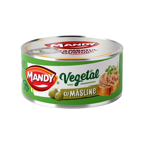 PATE MASLINE VEGETAL MANDY 120 GR