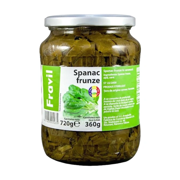 SPANAC FRUNZE FRAVIL 720 GR