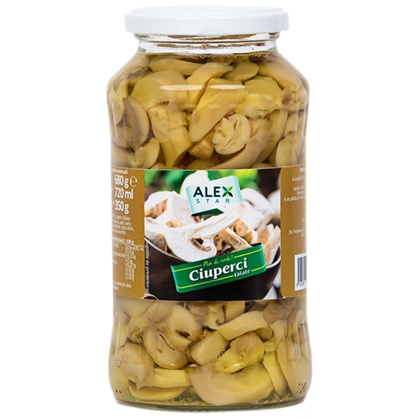 CIUPERCI TAIATE ALEX STAR 680 GR