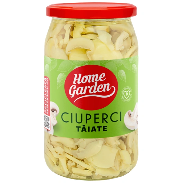 CIUPERCI TAIATE HOME GARDEN 800 ML