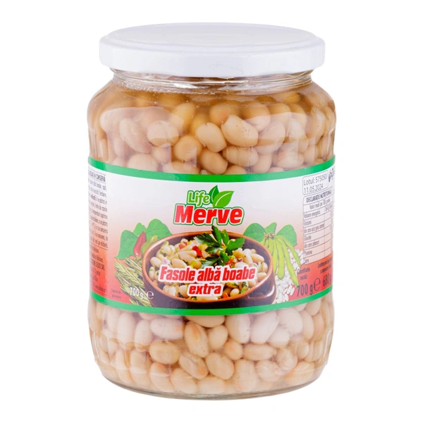FASOLE ALBA BORCAN MERVE 700 GR