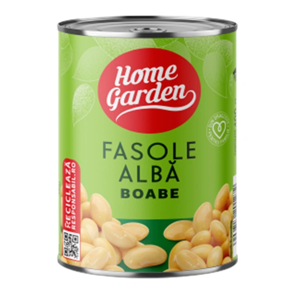 FASOLE ALBA CONSERVA HOME GARDEN 400 GR