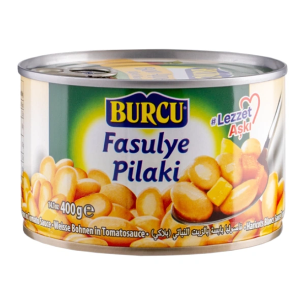 FASOLE ALBA IN SOS DE ROSII BURCU 400 GR