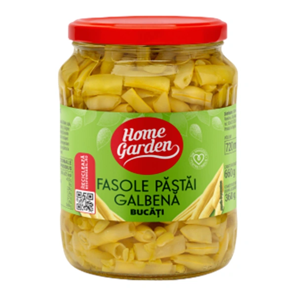 FASOLE PASTAI GALBENA HOME GARDEN 720 ML