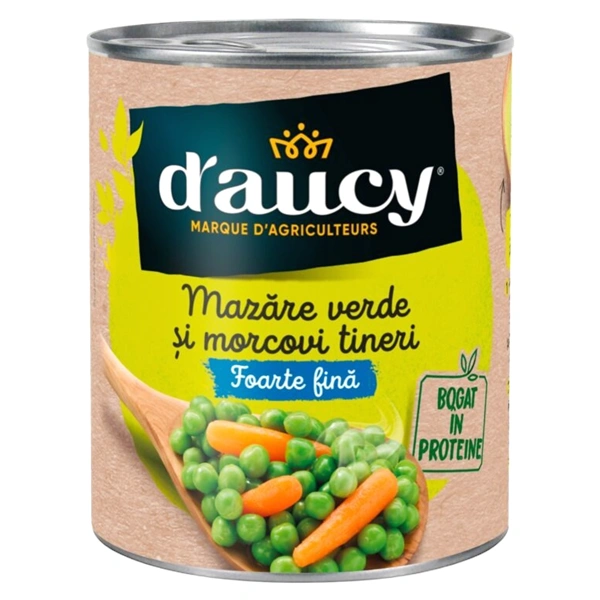 MAZARE VERDE SI MORCOVI TINERI FOARTE FINA D'AUCY CUTIE 400 GR