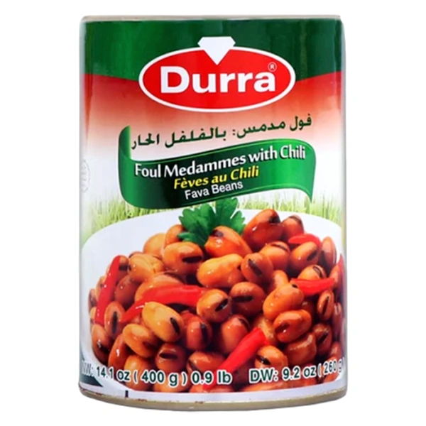 FOUL CU PASTA DE ARDEI IUTE DURRA 400 GR