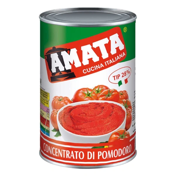 PASTA DE TOMATE 28 30% AMATA 400 GR