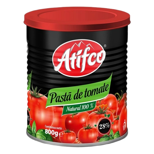 PASTA DE TOMATE 28 ATIFCO 800 GR