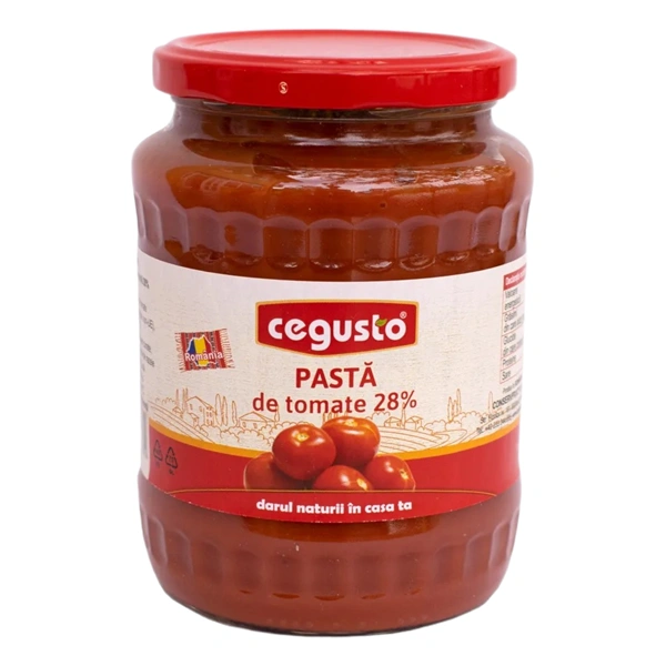 PASTA DE TOMATE 28 CONSERVFRUCT CEGUSTO 720 GR