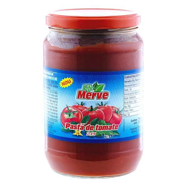 PASTA TOMATA MERVE 24% 720 GR