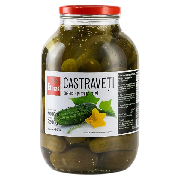 CASTRAVETI CORNISON 9 12CM ETHRAS 4000 GR