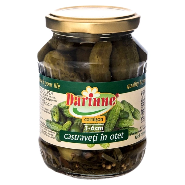 CASTRAVETI CORNISON IN OTET DARINNE 370 ML
