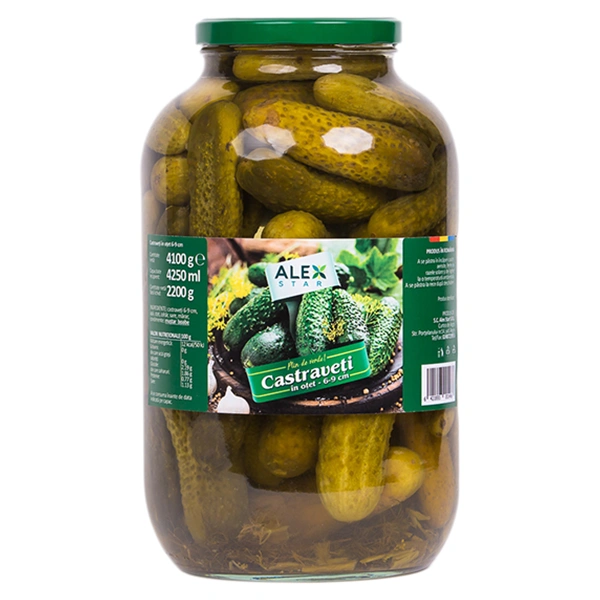 CASTRAVETI IN OTET 6 9CM CALINDAR LEGUMAR 4100 GR
