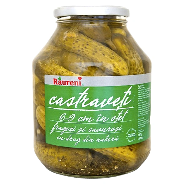 CASTRAVETI IN OTET 6 9CM RAURENI 1600 GR