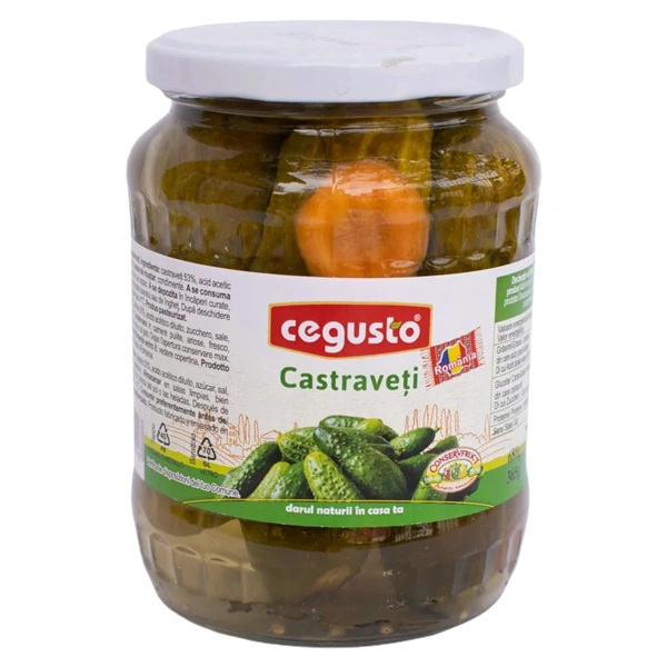 CASTRAVETI IN OTET CEGUSTO CONSERVFRUCT 680 GR