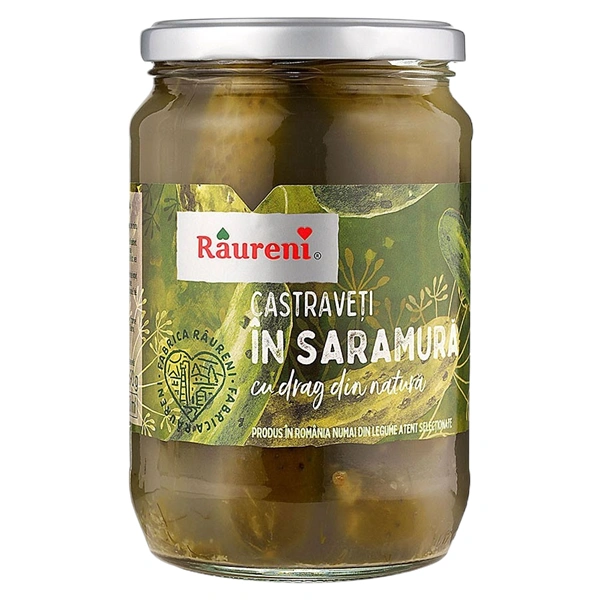 CASTRAVETI IN SARAMURA RAURENI 720 ML
