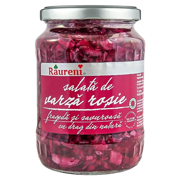 SALATA DE VARZA ROSIE RAURENI 680 GR