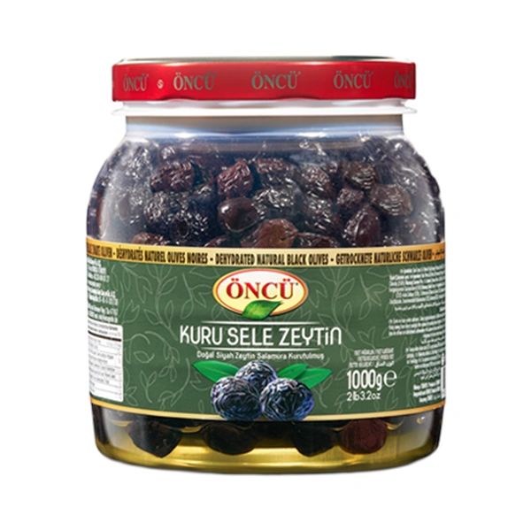 MASLINE GEMLIK NATURALE USCATE KURU SELE PET BORCAN 1000 G ONCU