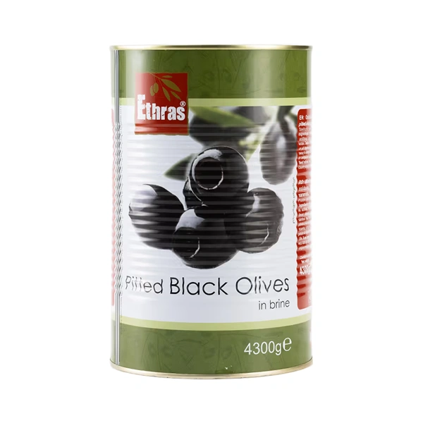 MASLINE NEGRE FELIATE IN SARAMURA ETHRAS 4300 GR