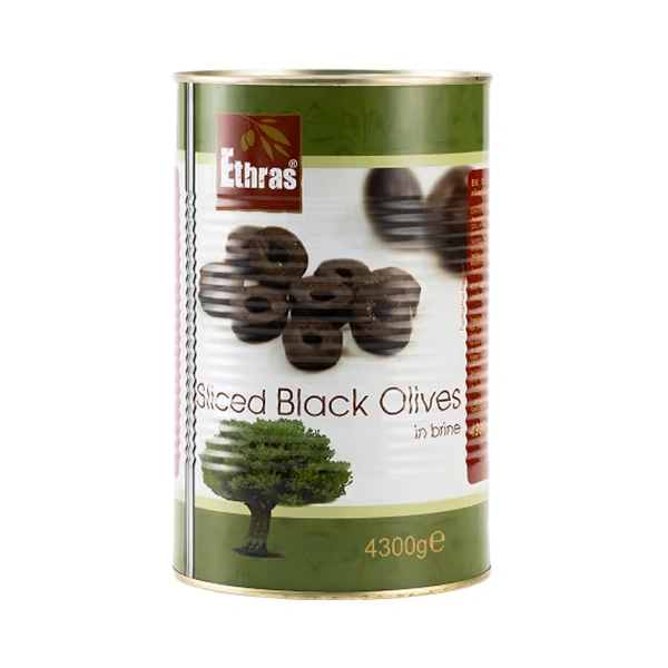 MASLINE NEGRE FELII IN SARAMURA ETHRAS 4300 GR