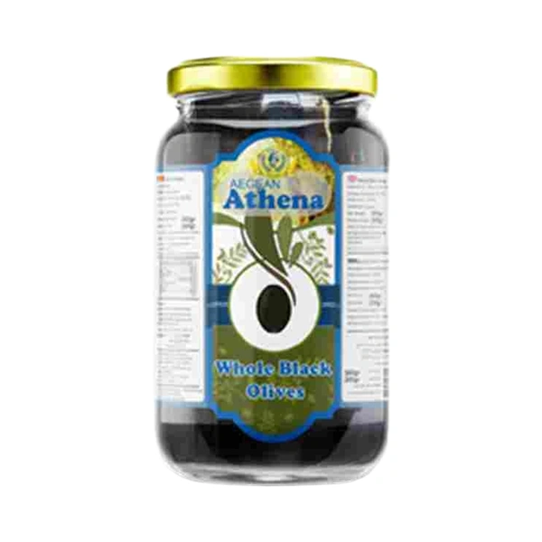 MASLINE NEGRE JUMBO 180 200 BORCAN 370 GR ATHENA