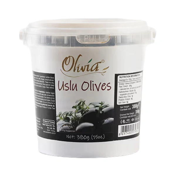 MASLINE NEGRE OLIVIA ETHRAS 380 GR
